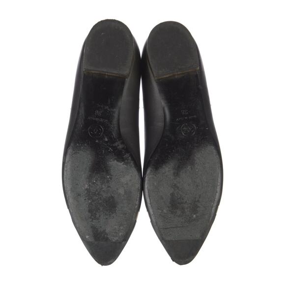 ❤️Chanel CC Logo Leather Flats❤️ - Picture 5 of 5